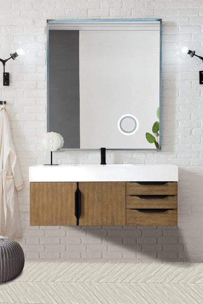 Columbia 48" Single Wall Mount Vanity Cabinet