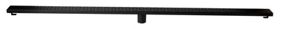 ALFI brand ABLD59C Linear Shower Drain with Groove Holes