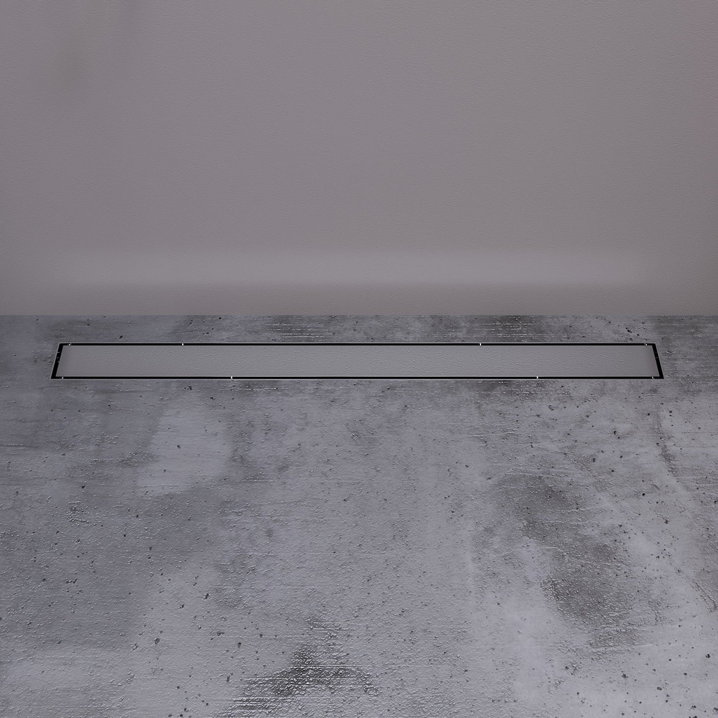 ALFI brand  ABLD32B-PSS 32" Modern Polished Stainless Steel Linear Shower Drain with Solid Cover