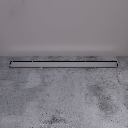 ALFI brand  ABLD32B-PSS 32" Modern Polished Stainless Steel Linear Shower Drain with Solid Cover