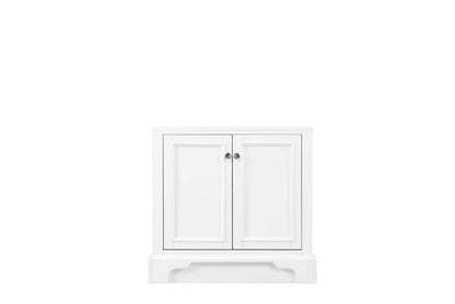 De Soto 30" Hutch Base for Double Tower Hutch, Bright White