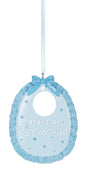 Baby Bib Ornaments - Baby's 1st Christmas -