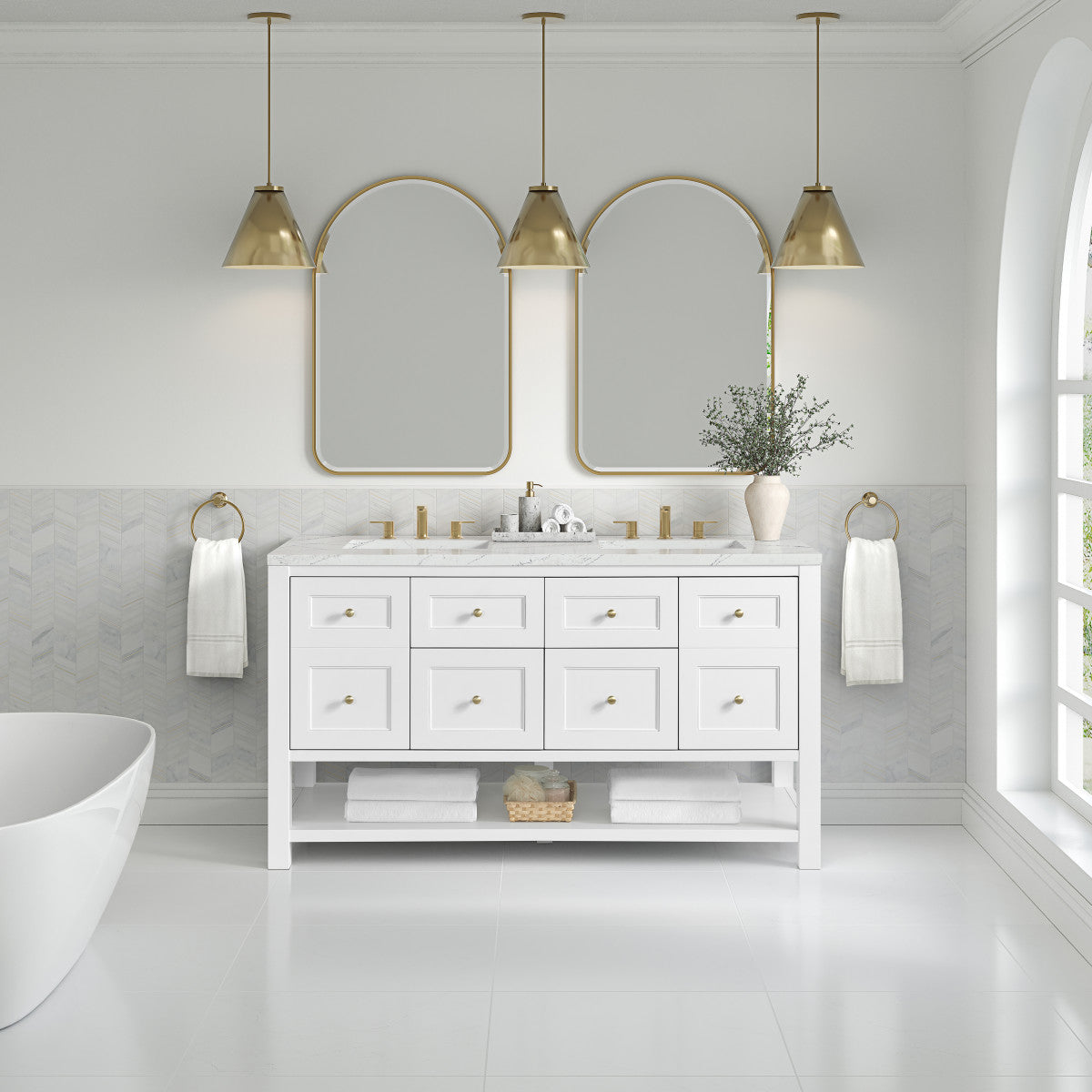 Breckenridge 60" Double Vanity