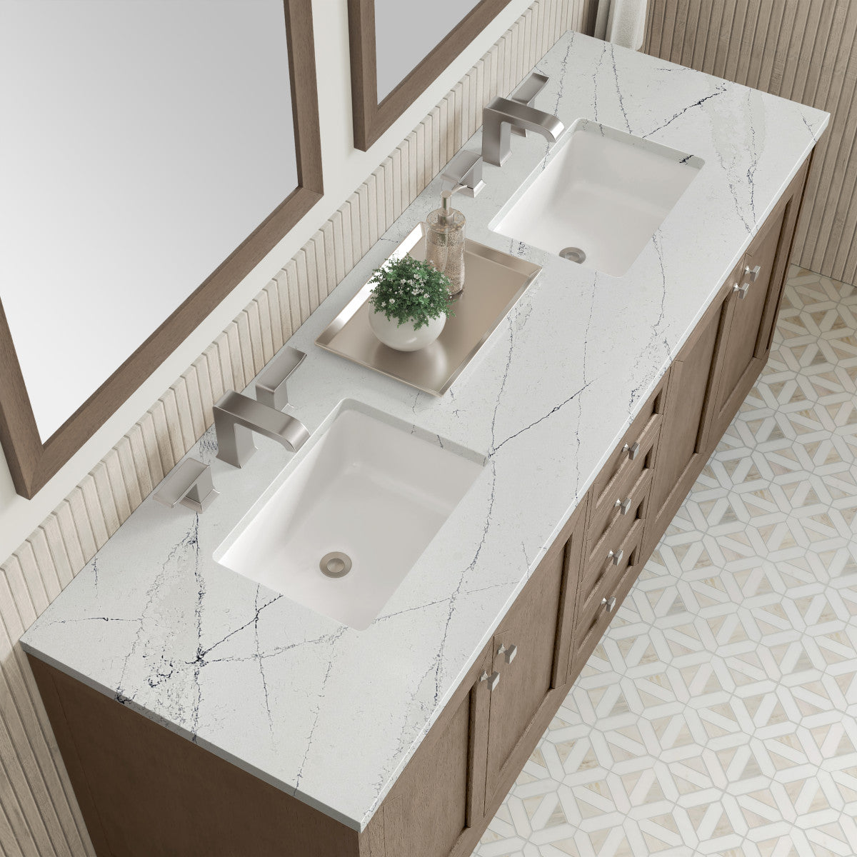 Chicago 72" Double Vanity Cabinet
