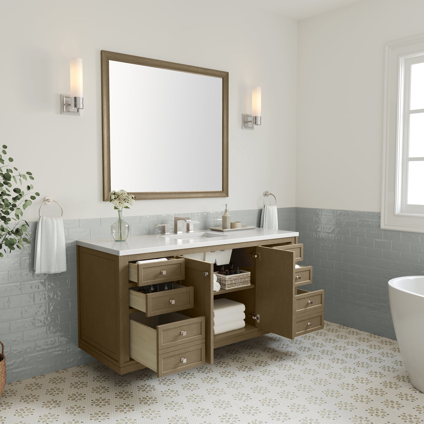 Chicago 60" Single Vanity