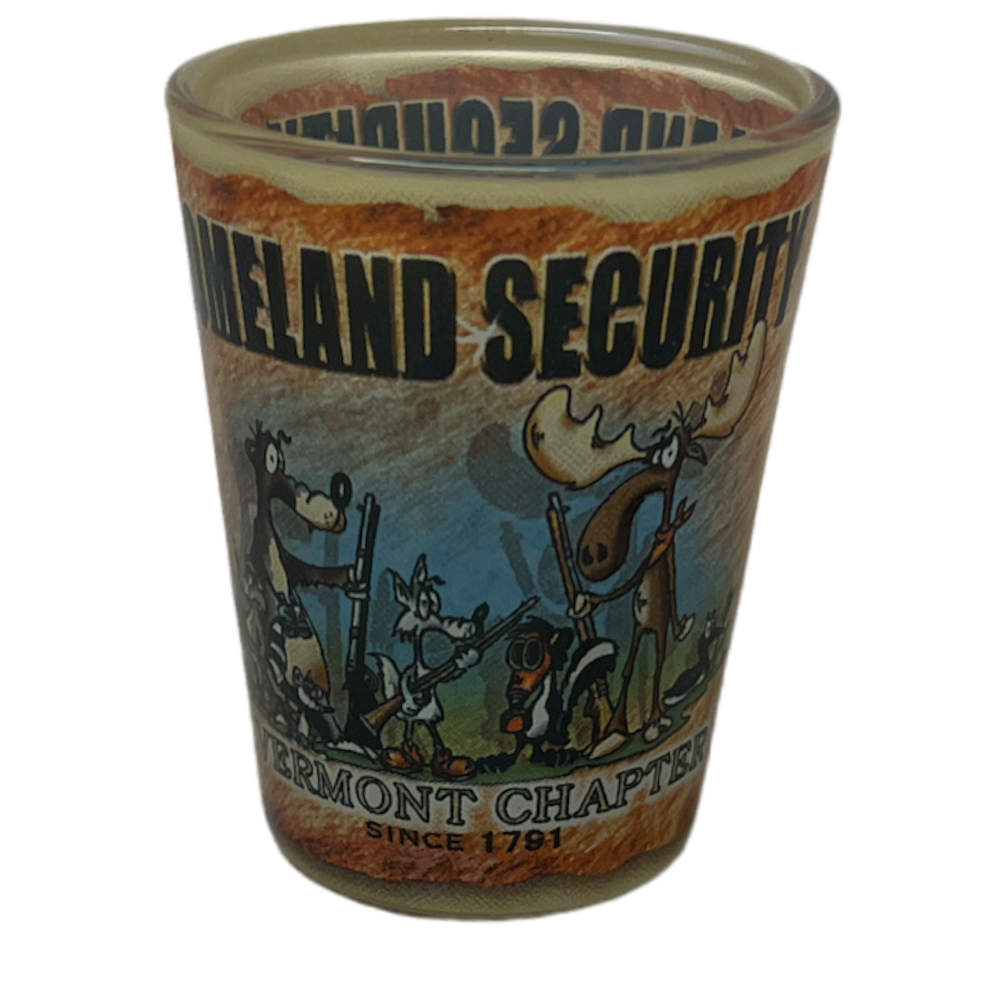 Homeland Security Shot Glass