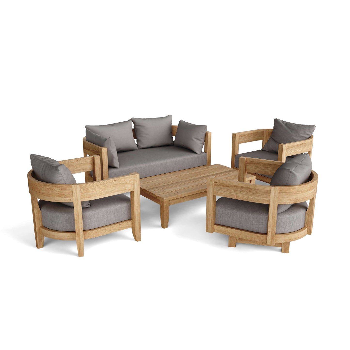 Set-173 5-Pc Coronado Deep Seating Set