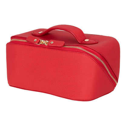 Haines Leather Cosmetic Bag – Stylish & Durable Makeup Bag for Travel