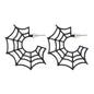 Halloween Spiderweb Earrings