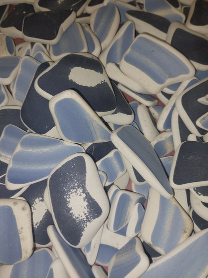 Hand Tumbled Pottery Pieces- Mosaic Crafts