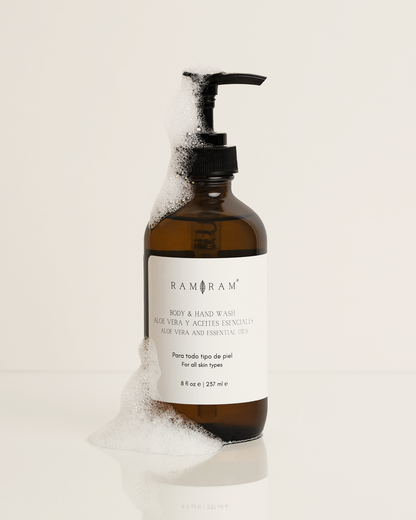 Hand & Body Wash Essential Oils & Aloe Vera | 8oz