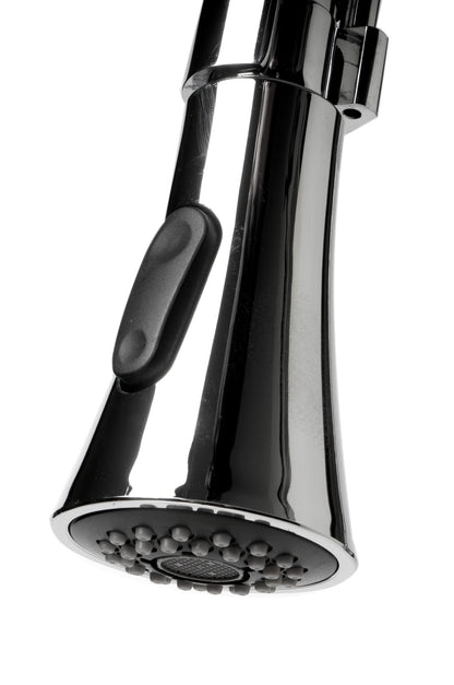 ALFI brand ABKF3001 Kitchen Faucet with Black Rubber Stem