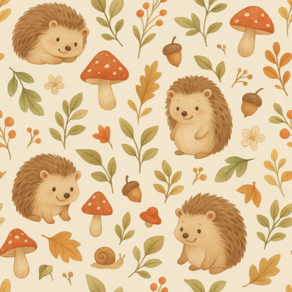 Happy Hedgehogs Wallpaper