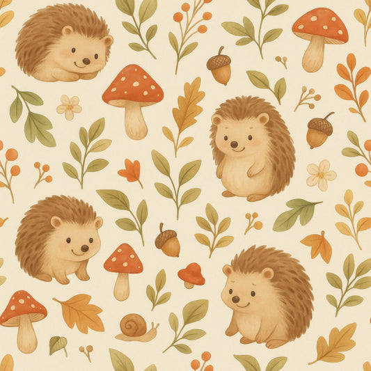 Happy Hedgehogs Wallpaper
