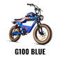 HappyRun G100 (G100 Pro) Long Distance Electric Fat Tire Bike Motorcycle (SAK95715)