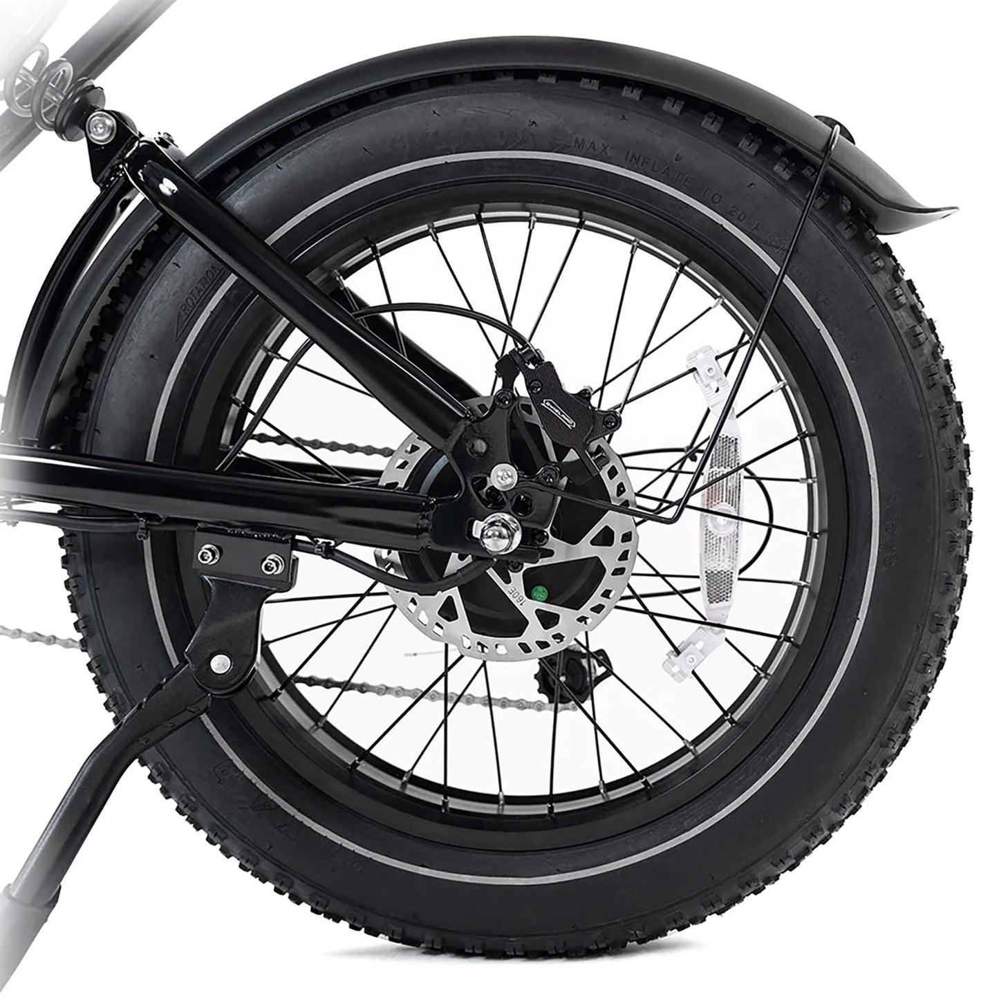 HappyRun G70 (G70 Pro) Long Distance Dual Battery Electric Fat Tire Cargo Bike (SAK81369)
