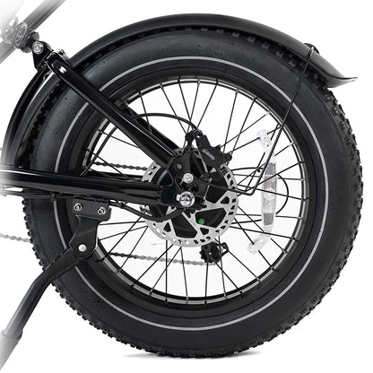HappyRun G70 (G70 Pro) Long Distance Dual Battery Electric Fat Tire Cargo Bike (SAK81369)
