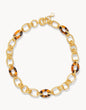 Harbor Resin Chain Necklace Tortoise