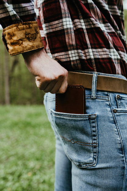 Oxford Brown Bifold Wallet