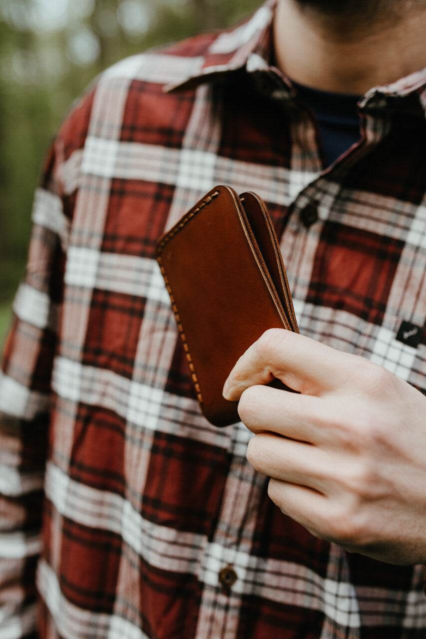 Oxford Brown Bifold Wallet