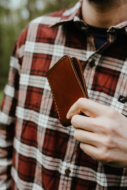 Oxford Brown Bifold Wallet