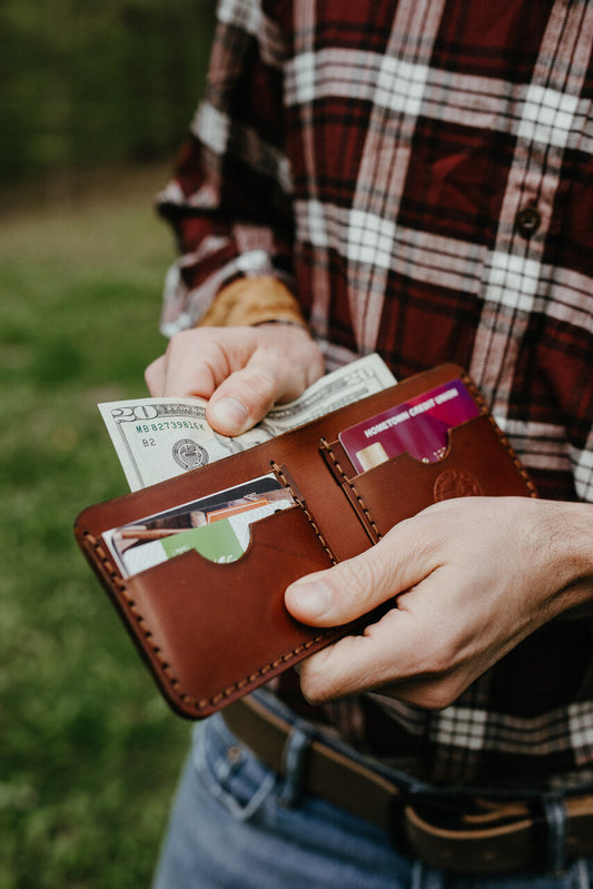Oxford Brown Bifold Wallet
