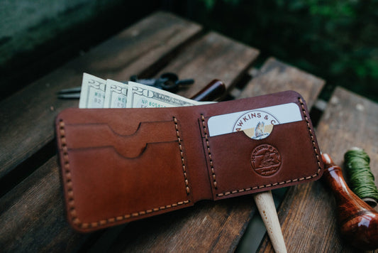 Oxford Brown Bifold Wallet