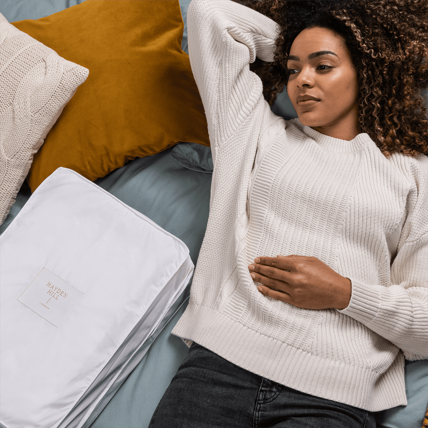 Large Organic Cotton Storage Bag