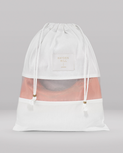 3 Small Organic Cotton Dust Bags