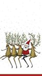 Santa's Kickettes Paper Guest Towel Napkins - 15 Per Package