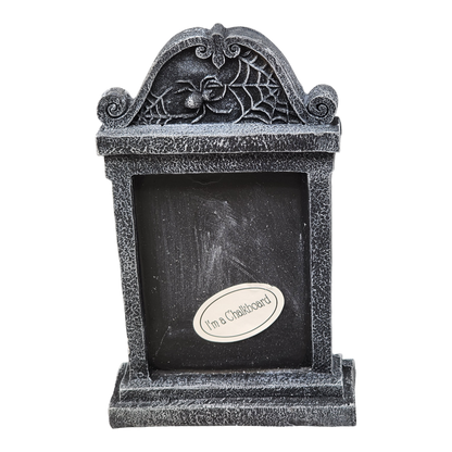 Tombstone Charlkboard - Spider