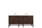 Addison 72" Double Vanity Cabinet