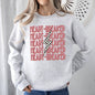 Heart Breaker, Retro, Bolt, Sweatshirt, Valentine's Day