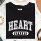 Heart Breaker, Collegiate, Love, Comfort Colors Tshirt, Valentine's Day