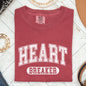 Heart Breaker, Collegiate, Love, Comfort Colors Tshirt, Valentine's Day