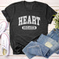 Heart Breaker, Collegiate, Love, Super Soft Tshirt, Valentine's Day