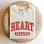 Heart Breaker, Collegiate, Love, Comfort Colors Tshirt, Valentine's Day