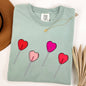 Valentine's Candy, Lollipop, Sweet Heart, Comfort Colors Tshirt, Valentine's Day