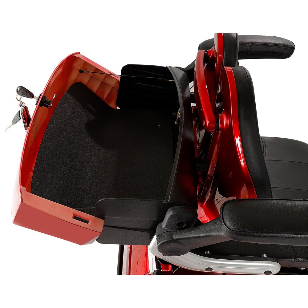 Zvg Heavy-Duty All-Terrain Electric Powered Mobility Scooter For Seniors & Adults, 800W (SAK96314)