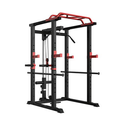 Heavy Duty Professional Multi-Function Adjustable Power Cage Rack, 1000LBS (SAK98149)