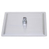 ALFI brand RAIN12S 12" Square Ultra-Thin Rain Shower Head
