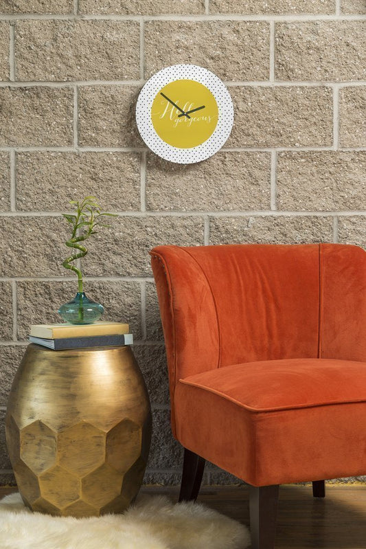 HELLO GORGEOUS WALL CLOCK