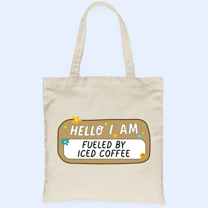Hello I Am - Personalized Custom Tote Bag - Back To School, First Day Of School, Birthday, Loving, Funny Gift for Teacher, Kindergarten, Preschool, Pre K, Paraprofessional, Educator