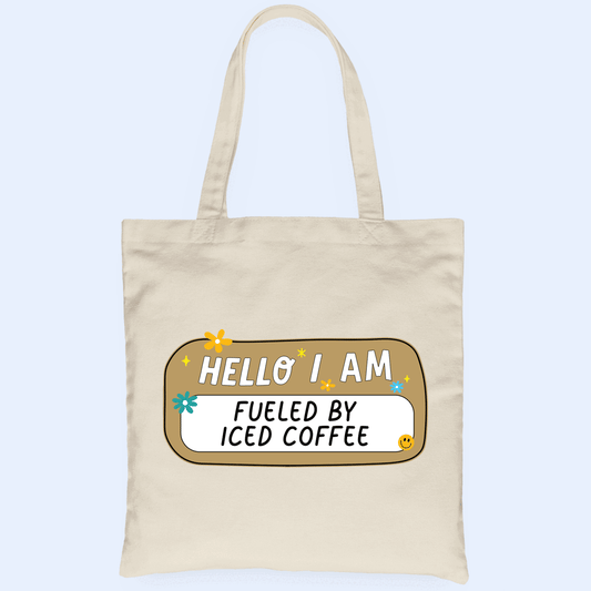 Hello I Am - Personalized Custom Tote Bag - Back To School, First Day Of School, Birthday, Loving, Funny Gift for Teacher, Kindergarten, Preschool, Pre K, Paraprofessional, Educator