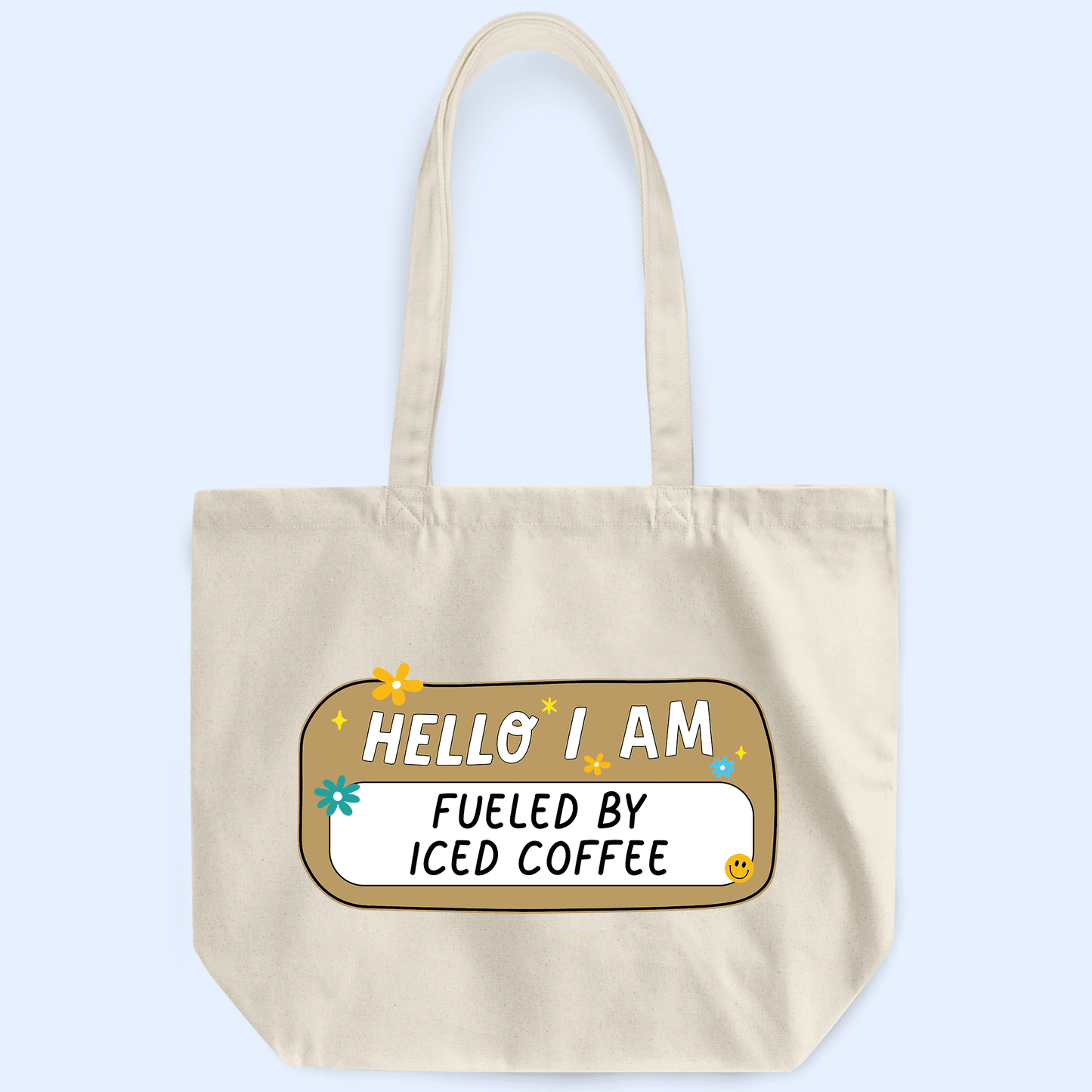 Hello I Am - Personalized Custom Tote Bag - Back To School, First Day Of School, Birthday, Loving, Funny Gift for Teacher, Kindergarten, Preschool, Pre K, Paraprofessional, Educator
