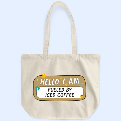 Hello I Am - Personalized Custom Tote Bag - Back To School, First Day Of School, Birthday, Loving, Funny Gift for Teacher, Kindergarten, Preschool, Pre K, Paraprofessional, Educator