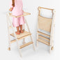 Helper Tower: A Multi-functional Foldable Step Stool for Kids