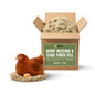 HempStuff Hemp Fiber Fill Pillow Stuffing and Chicken Nesting Fiber