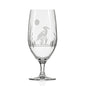 Heron Etched Glassware