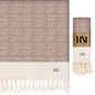 Herringbone Turkish Peshtemal Beach Bath Gym Yoga Towel 36” x 71”